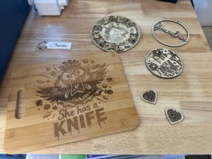 Stuff I have made on my new WeCreat 40W laser